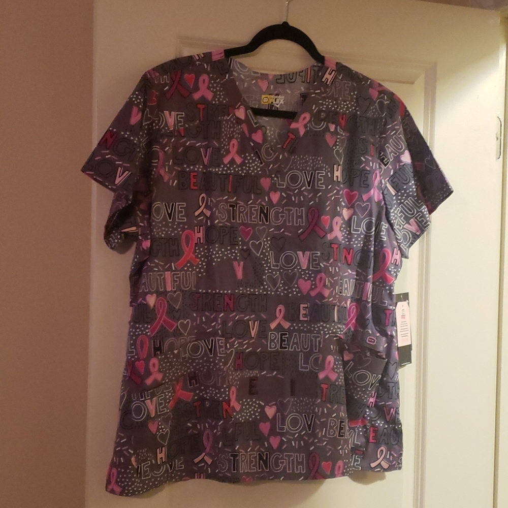 WonderFlex Scrub Top